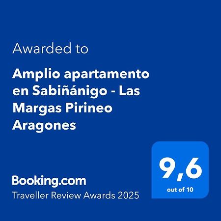 Amplio Apartamento En Sabinanigo - Las Margas Pirineo Aragones Buitenkant foto